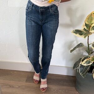 Kut from the Kloth Dark Blue Straight Leg Jeans